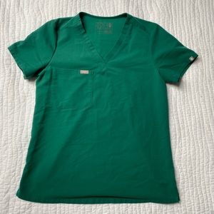 Figs Caterina Hunter Green Scrub top